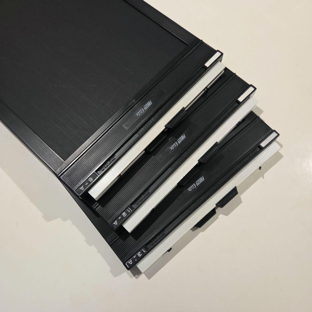 【美品】Fidelity Elite 8x10フィルムカットホルダー 3個セット