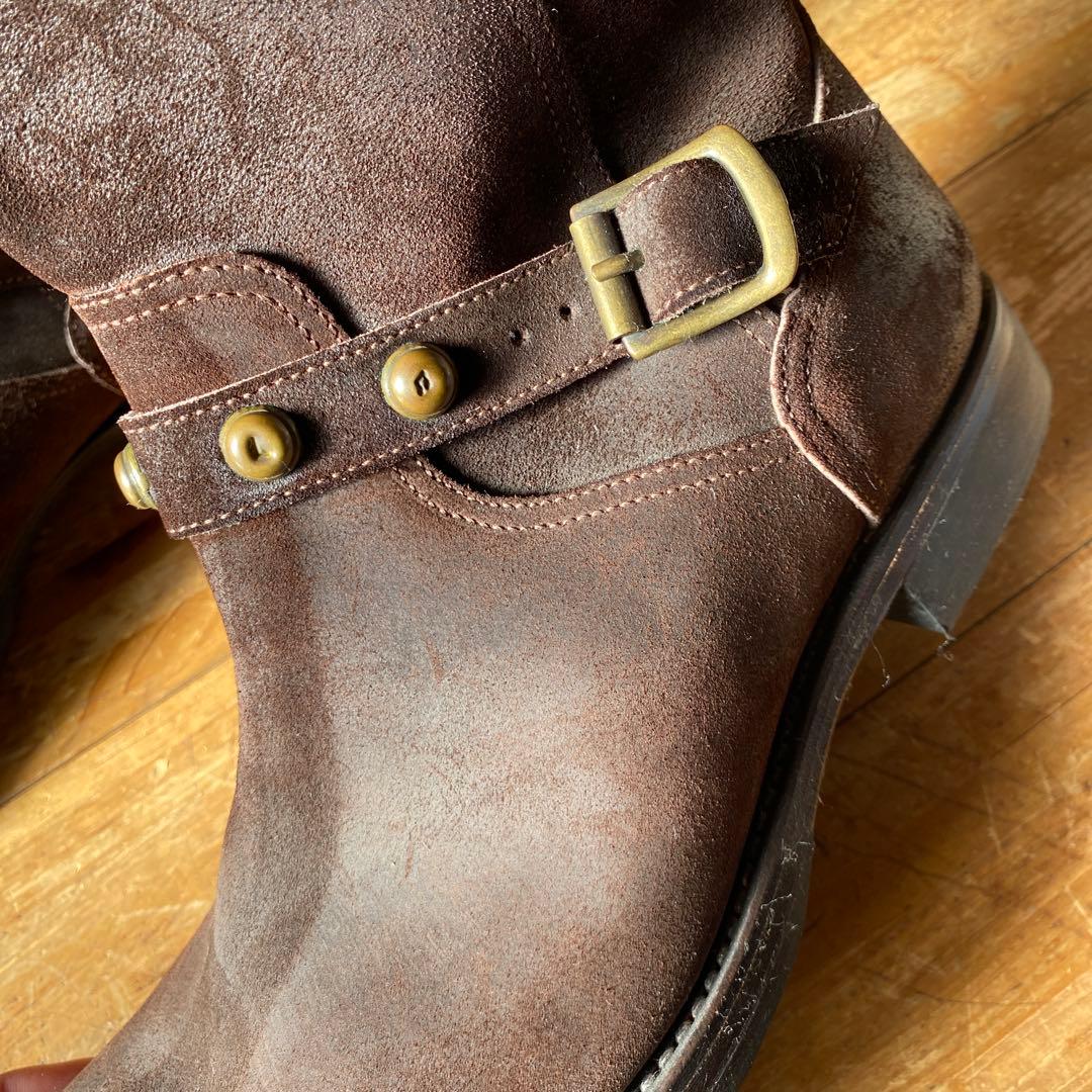 MAデッドストック未使用イタリア製レザースタッズPaul Smithエンジ