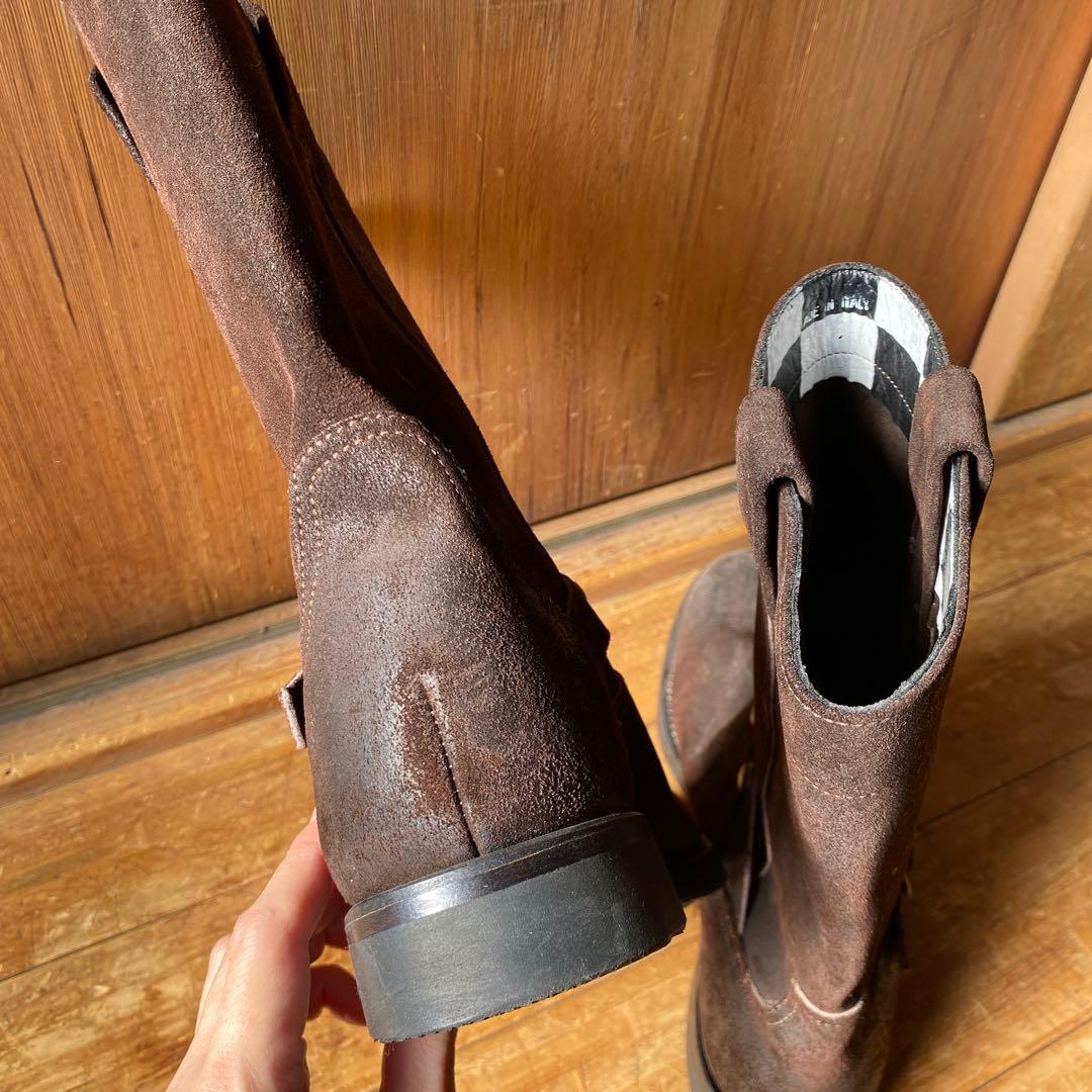 MAデッドストック未使用イタリア製レザースタッズPaul Smithエンジ