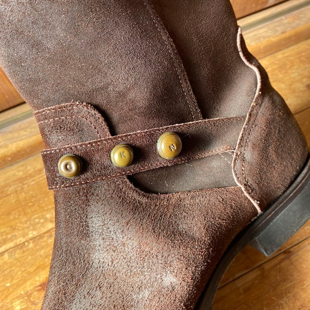 MAデッドストック未使用イタリア製レザースタッズPaul Smithエンジ