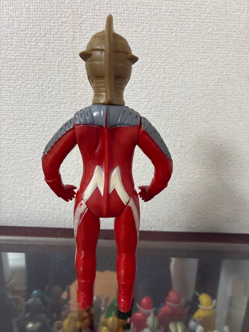 当時物　ブルマァク製「ウルトラセブン」スタンダードサイズ希少ソフビ