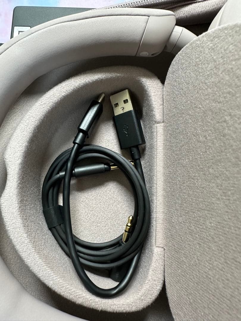 Sony WH-1000XM5 ワイヤレスヘッドホン ピンク