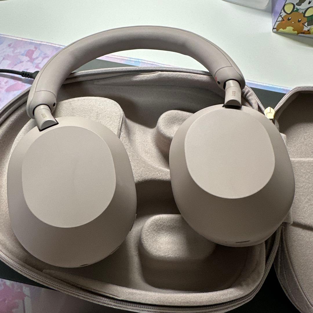 Sony WH-1000XM5 ワイヤレスヘッドホン ピンク