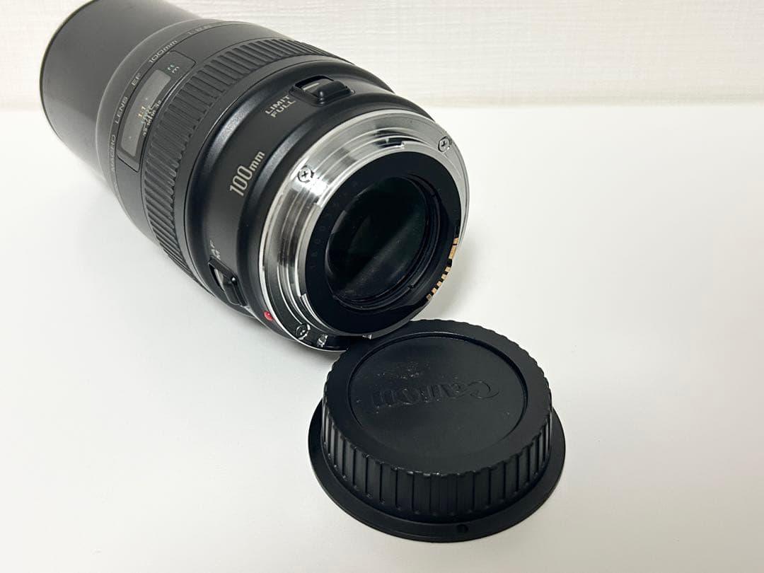 154 完全動作品 Canon EF 100mm f2.8 Macro キャノン