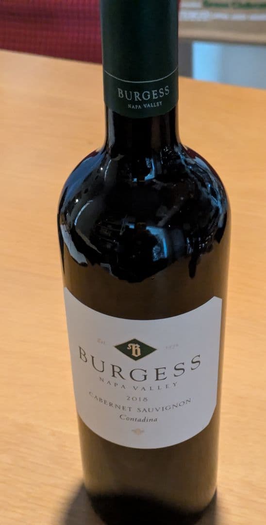 コンタディナ カベルネ ソーヴィニヨン 2018 バージェス 750ml
