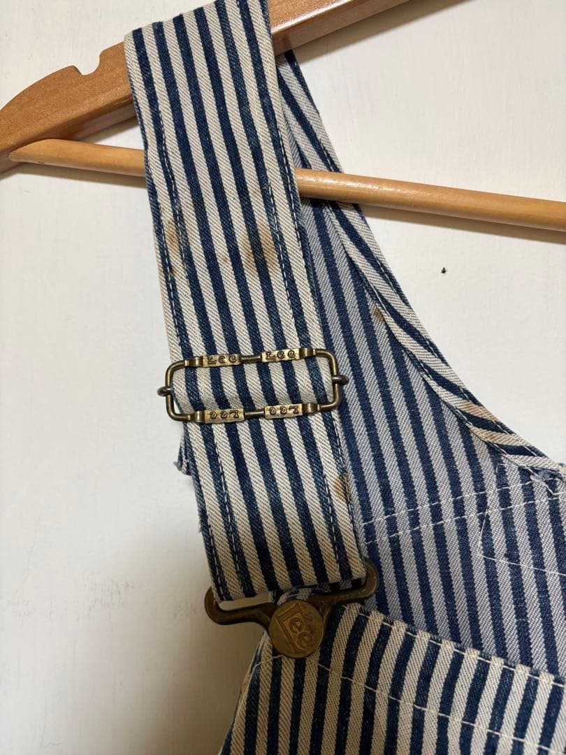 Lee 91-SB オーバーオール ヒッコリーストライプ50s～60s