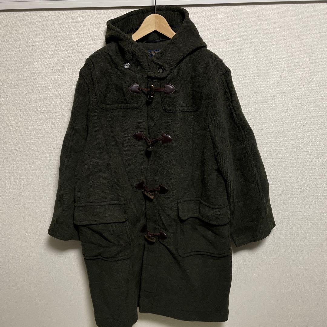 k65 英国製　Brooks Brothers ダッフルコート　L 古着