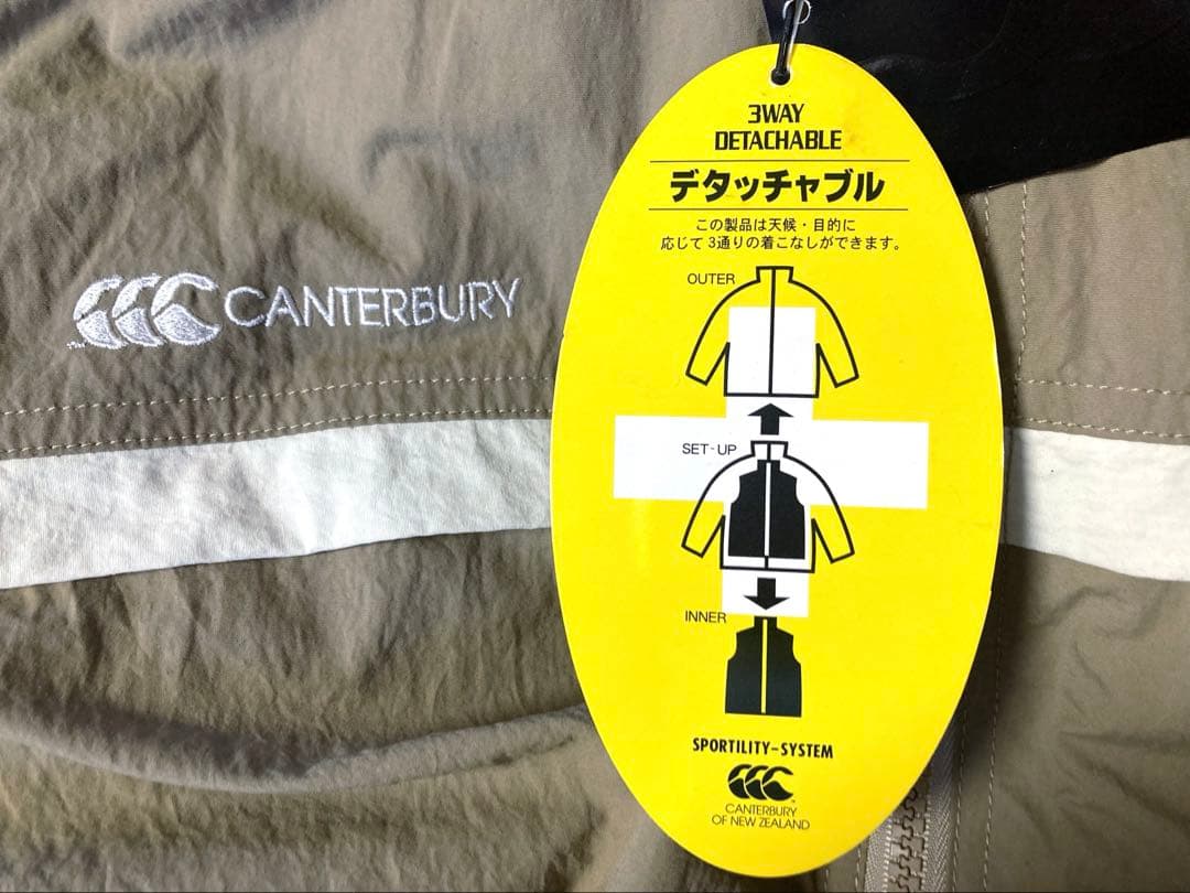 90年代 ビンテージ カンタベリー ジャケット 3WAY デタッチャブル 当時物