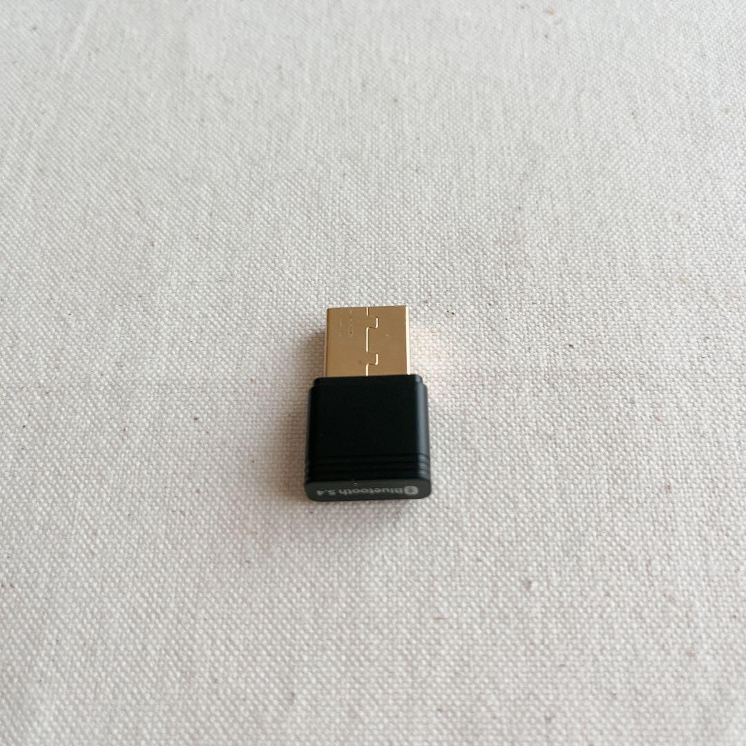 Bluetoothアダプタ 5.4アダプタ レシーバー 小型 aptX対応 黒