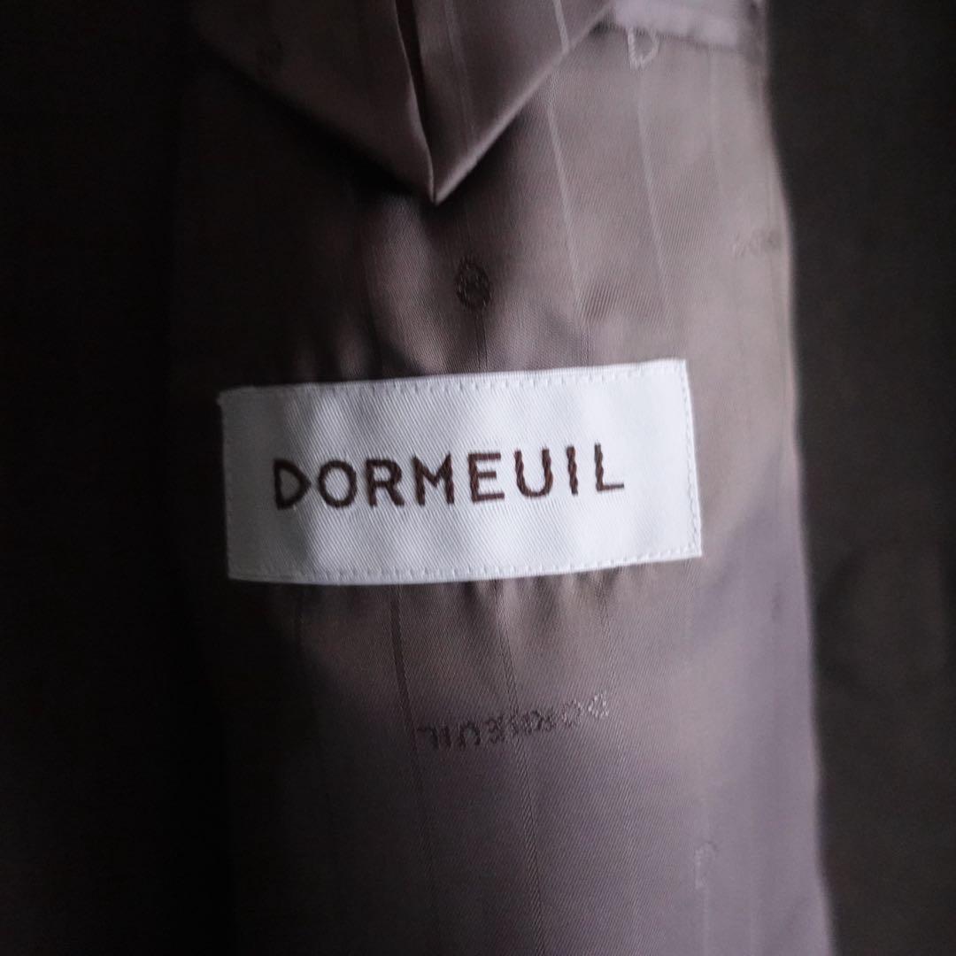 【極美品】DORMEUIL ウールダッフルコート　50 ブラウン