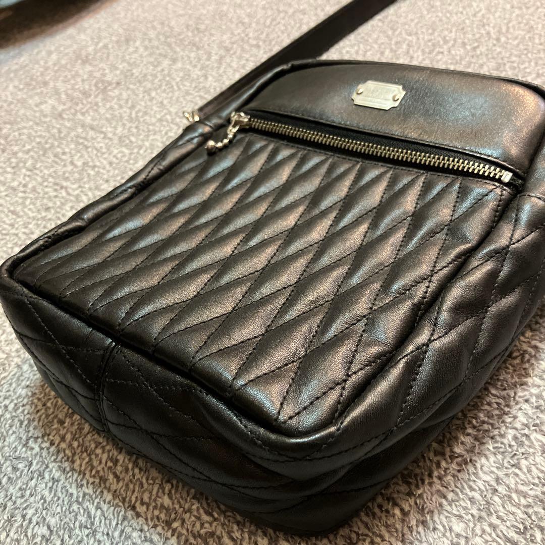 The Crimie クライミー ダイアモンドキルトレザー ショルダーバッグ