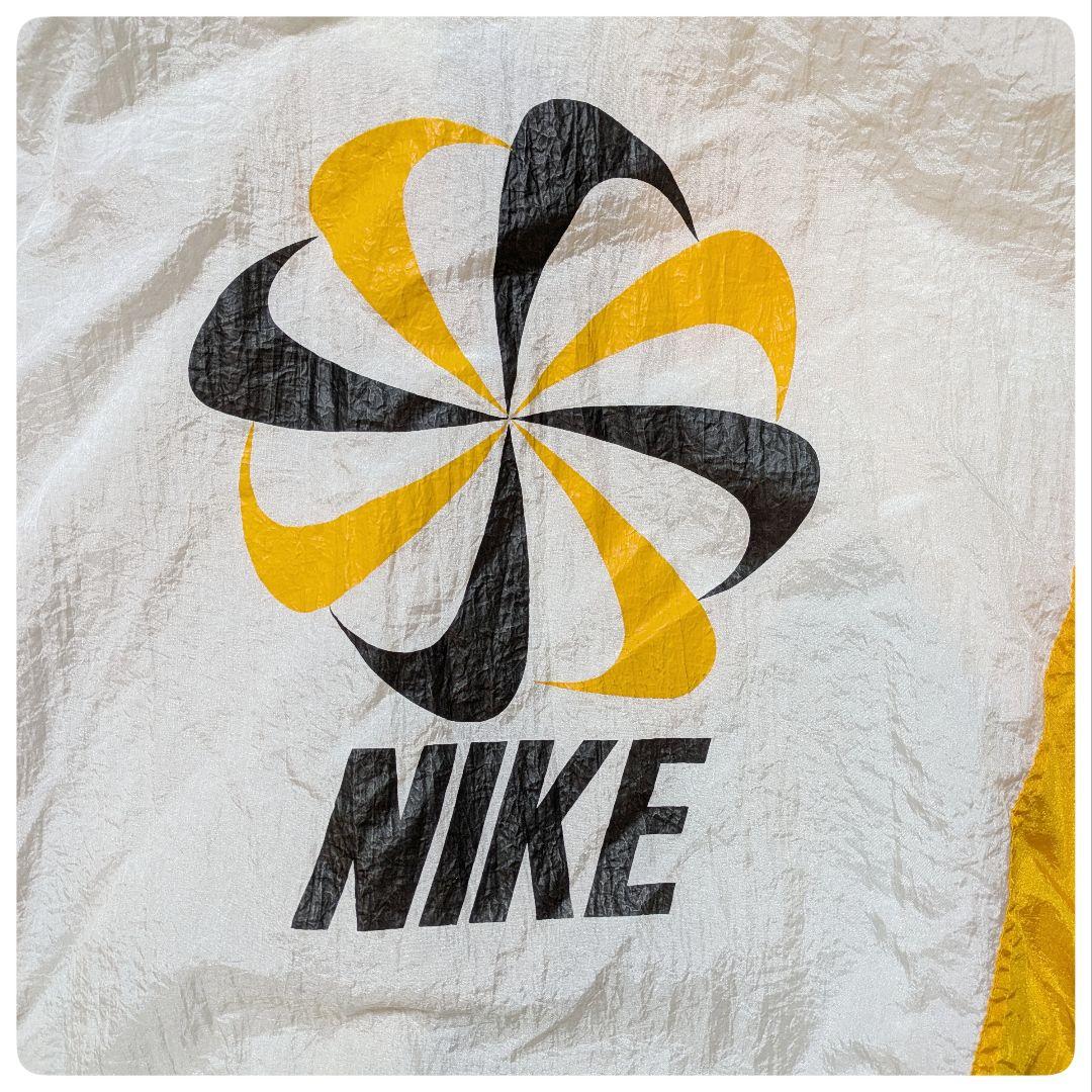 〚やぶれ、汚れ、訳あり〛　風車ナイキ　ナイロンジャケット　90年代　ビンテージ