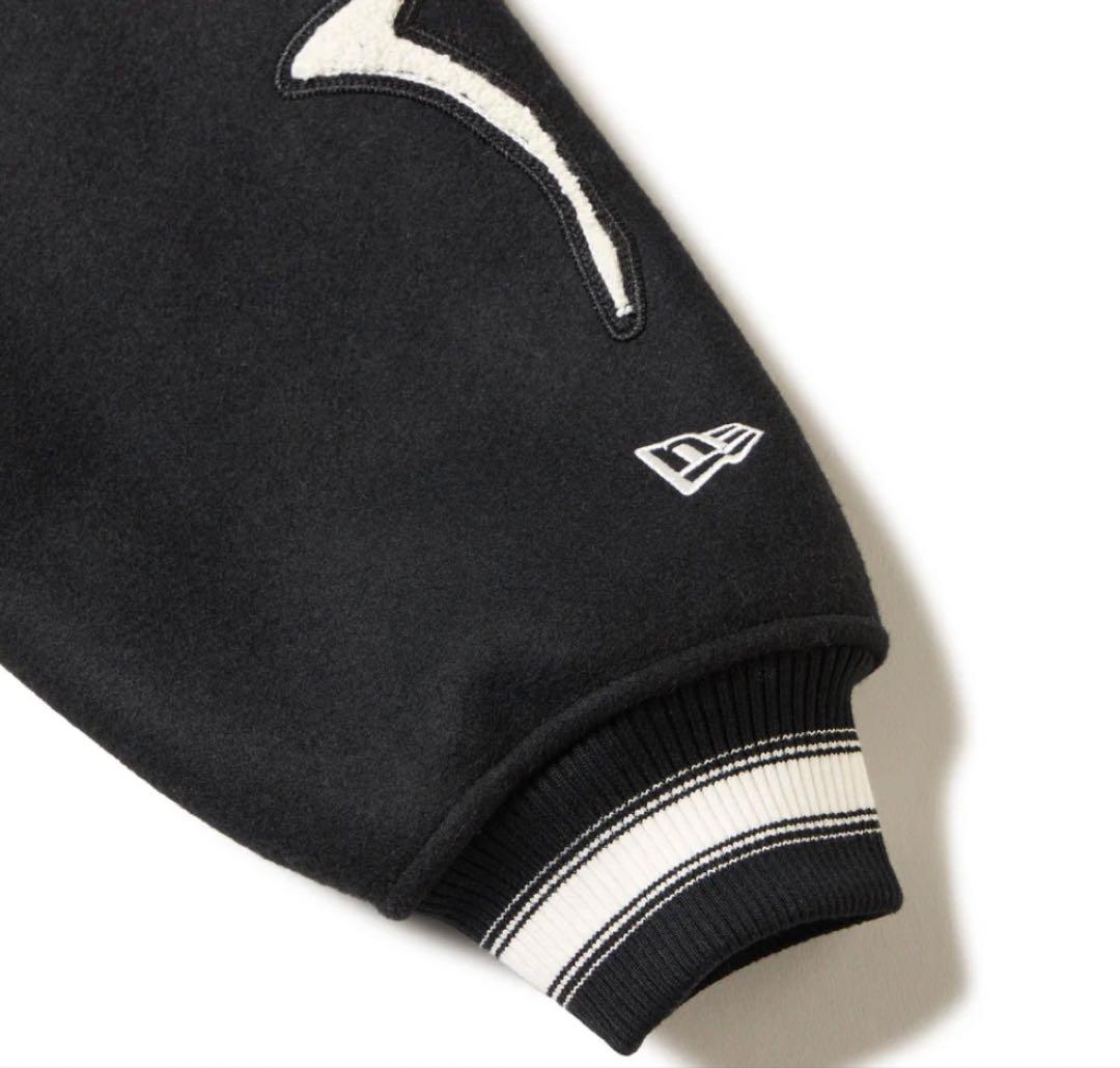 M*o様 NEW ERA メルトン ヴァーシティジャケット 岡本太郎 スタジャン