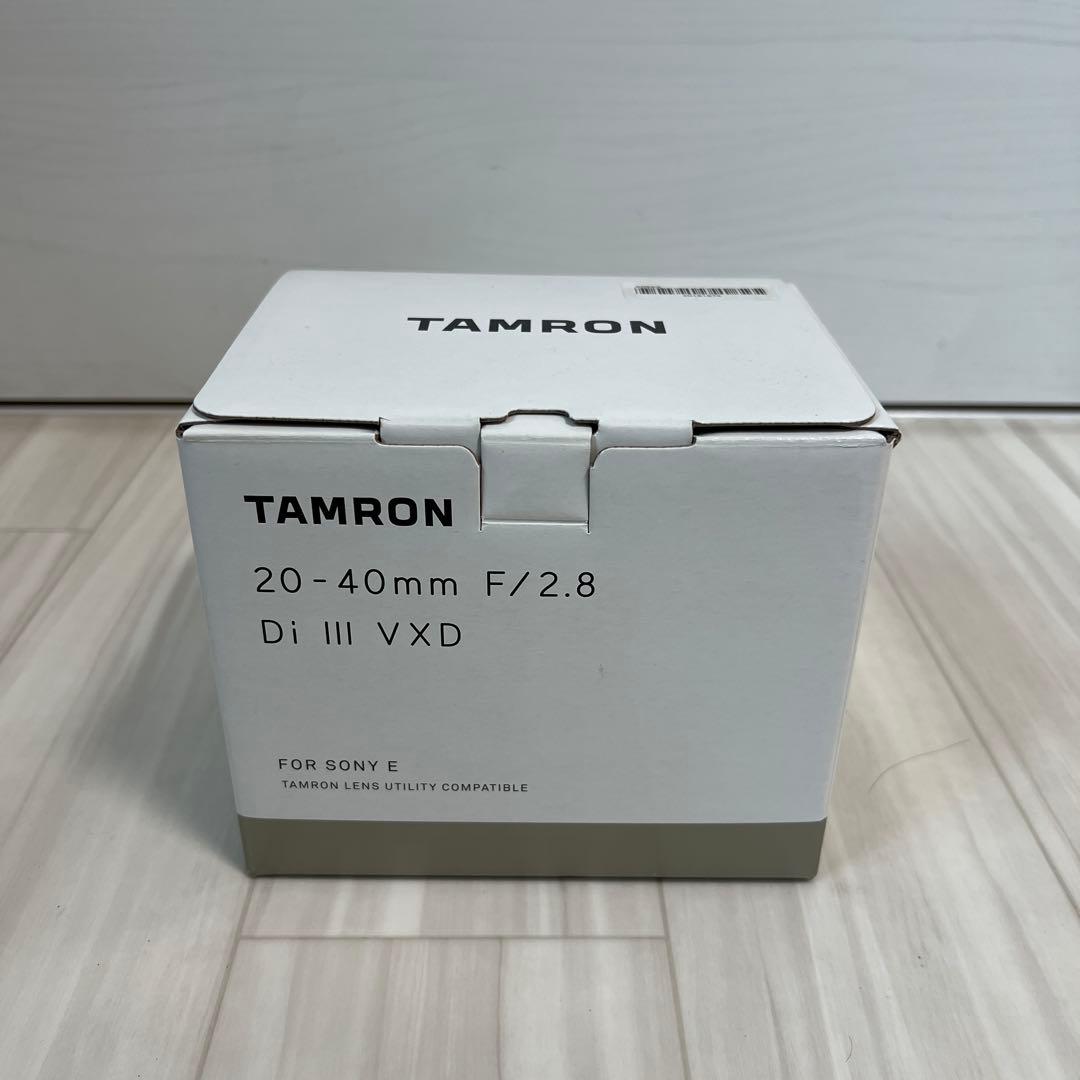 Tamron 20-40 f2.8 ズームレンズ