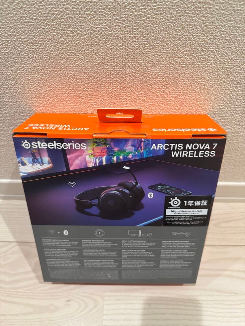 【新品】SteelSeries Arctis Nova 7 Wireless
