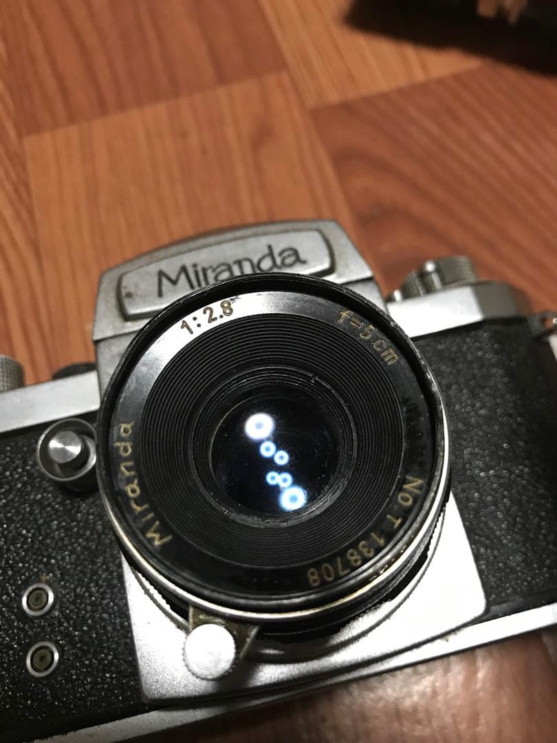 希少 MIRANDA ミランダ S フィルムカメラ 1:2.8 f=5＋ レンズ