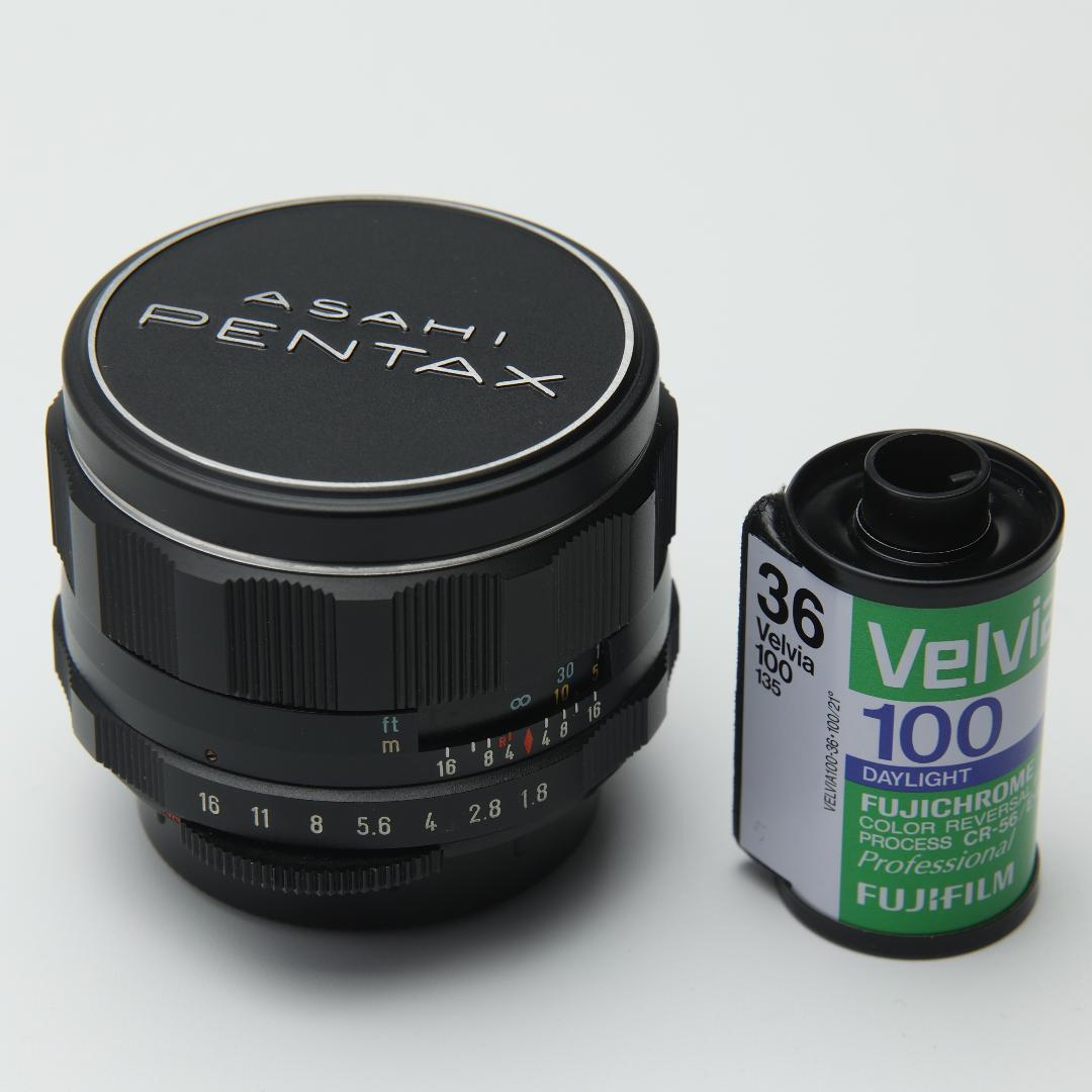 【美品】ペンタックス Super-Takumar 55mm F1.8 後期アトム