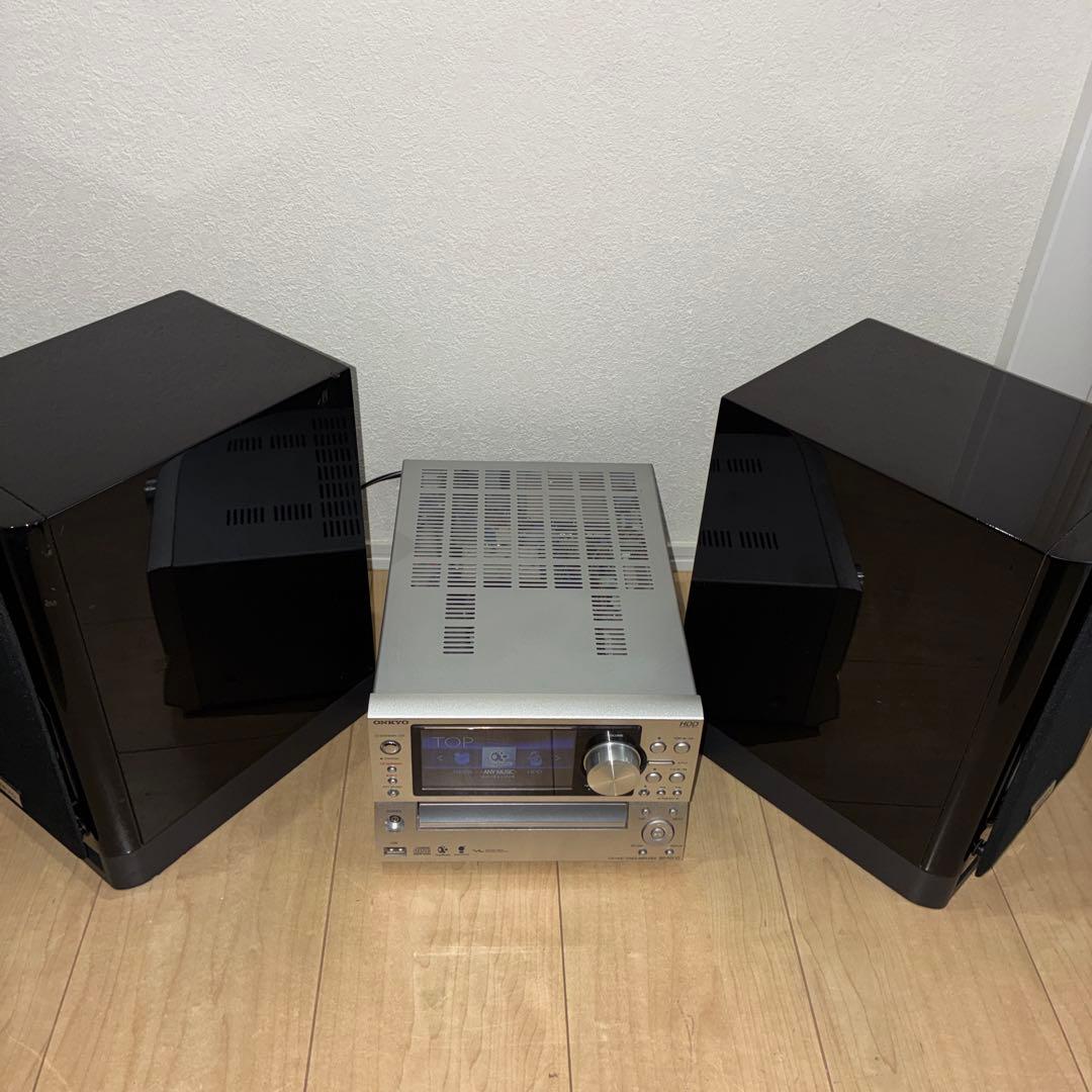 動作ok ONKYO BR-NX10 CD HDD ミニコンポ HDD80GB