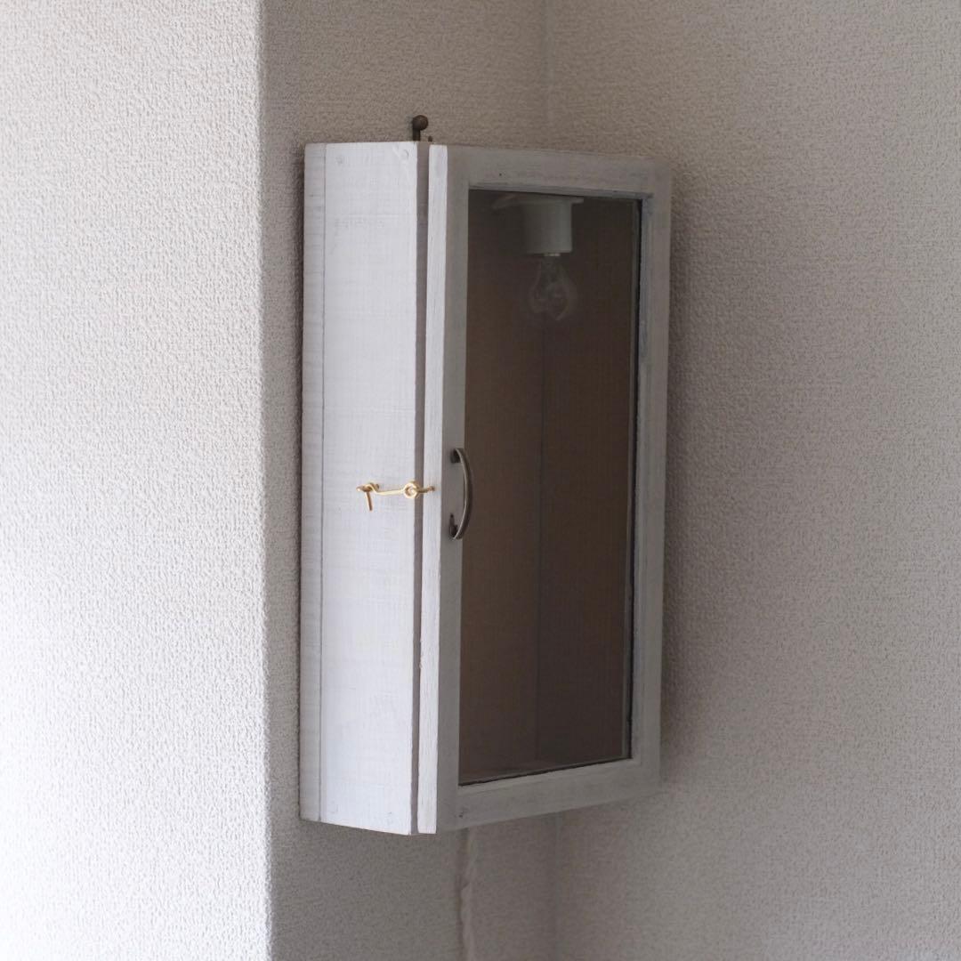 ショーケース コレクションケース 照明 古道具 アンティーク オブジェ ジブリ