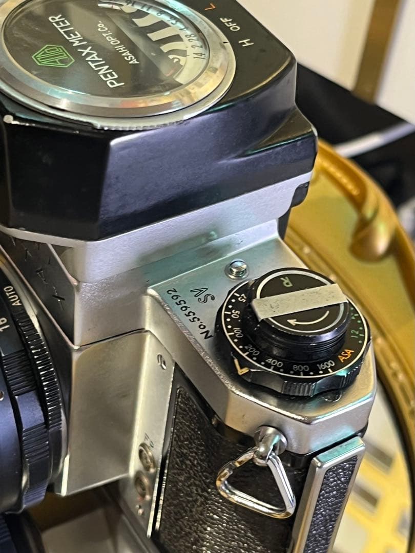 PENTAX SV + SUPER TAKUMAR 35mm F3.5 露出計付