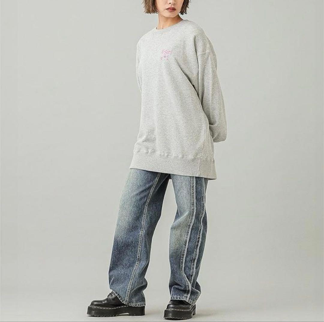 X-girl✩.*˚ フラッグビッグスウェットトップス