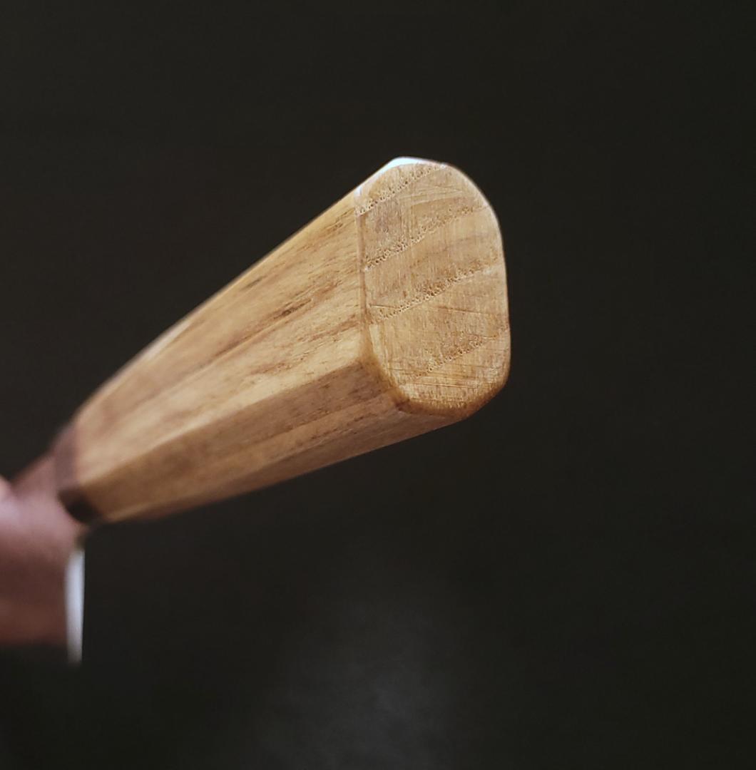 AUS10 ダマスカス 牛刀包丁 240㎜ G8150 焼栗柄 月光作