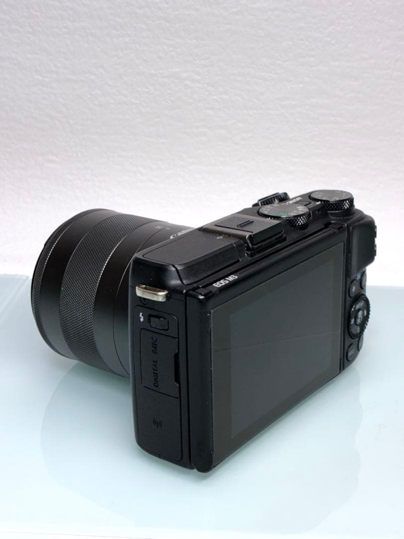 キャノン EOS M3 ミラーレス一眼 ダブルズームEVFキット・他付属品7点