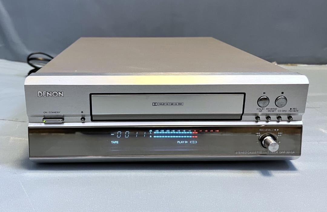 【動作OK！！】カセットデッキ　DENON　デノン　DRR-201SA