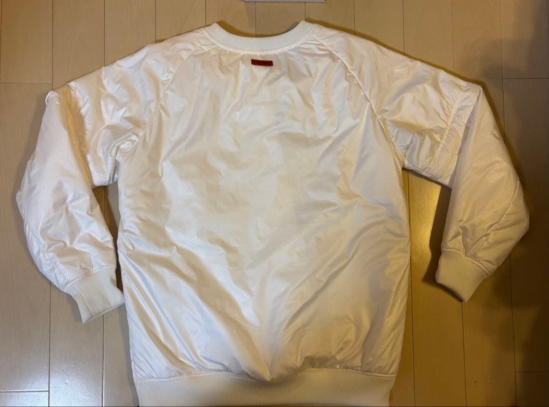 ★週末限定値下★ニューバランスゴルフ 2way 中綿 スニード ジャケ白サイズ6