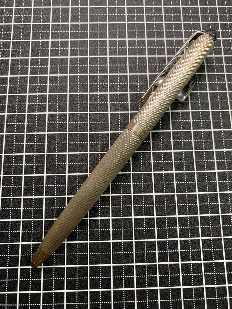 ペン工房キリタ　シルバー925 ボールペン(アミ目柄)