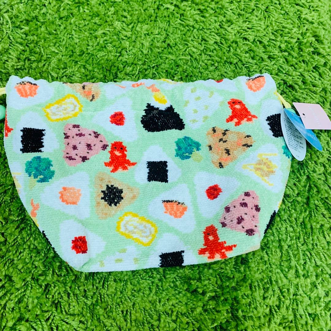 FEILER フェイラー オムスビコロリン　マチ付き巾着