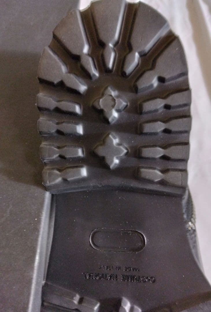 新品未使用costume　National　サイドジップブーツ　ワイズ狭目