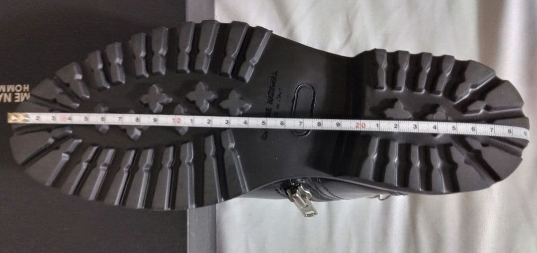 新品未使用costume　National　サイドジップブーツ　ワイズ狭目