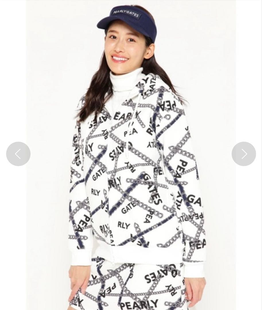 未使用【定価63.800円】PEARLYGATES セットアップパーカースカート