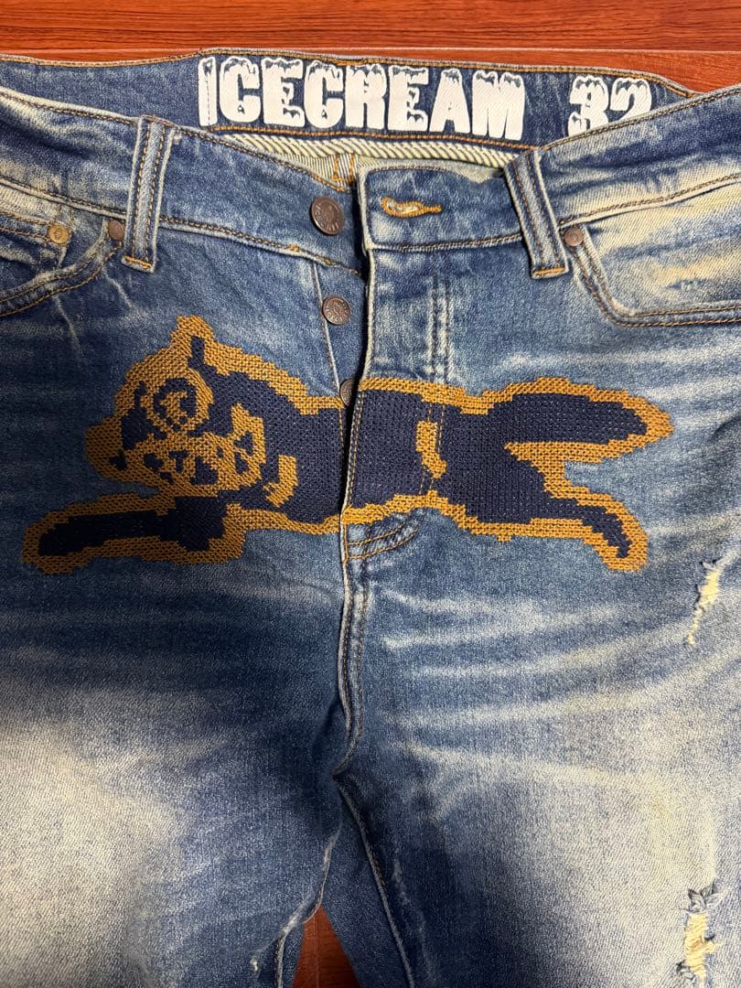 ICE CREAM スキニーパンツ　インディゴ　2/15迄の販売