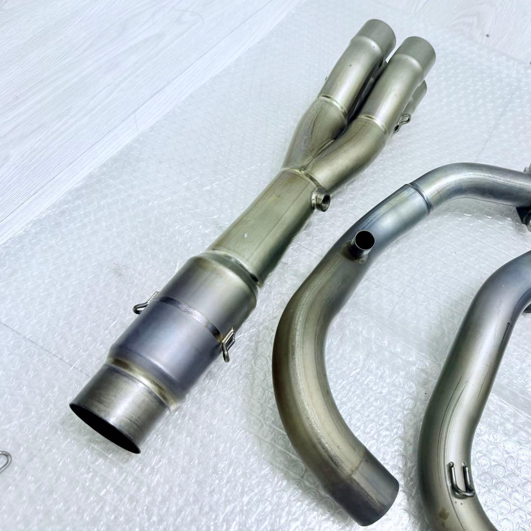 ZX25R トリックスター チタンエキゾーストパイプ【JMCA】
