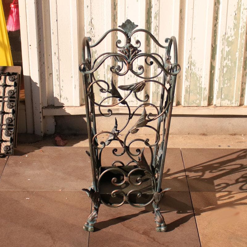 アイアン アンブレラスタンド 傘立て ブラック 収納 638-102