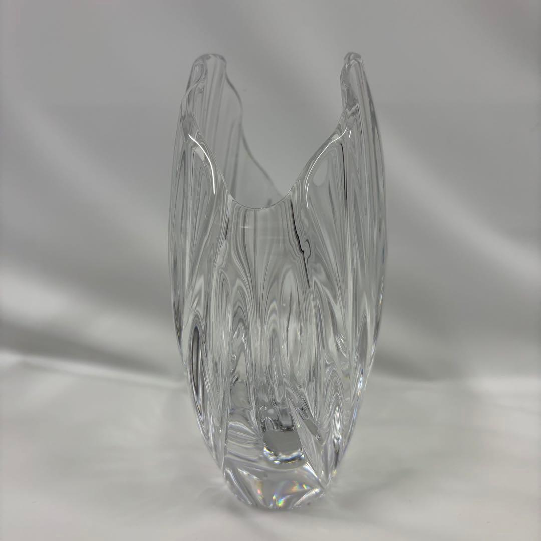 Baccarat バカラ リゴット シェル型 フラワーベース 花瓶