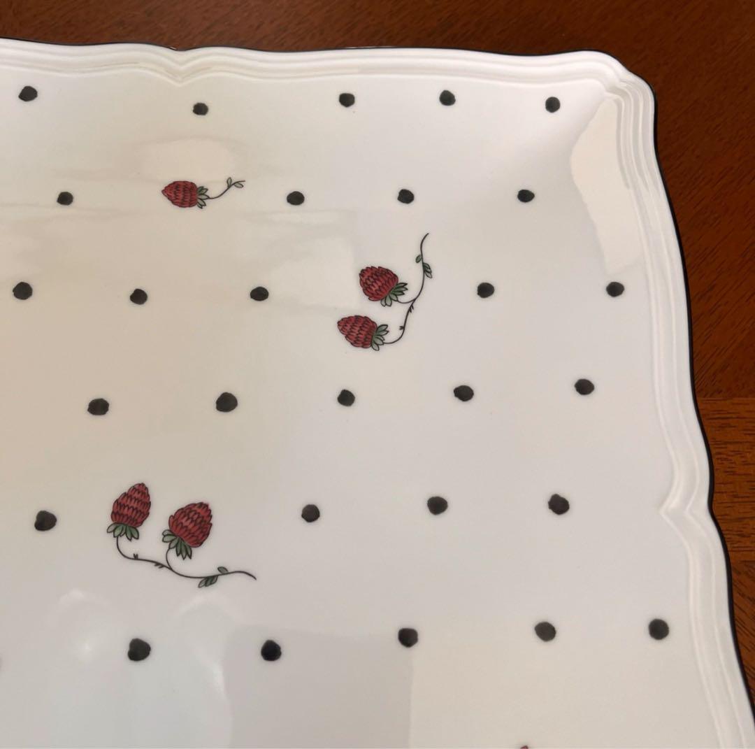 【美品】リチャードジノリ★イタリアンポア★スクエアプレート　2枚