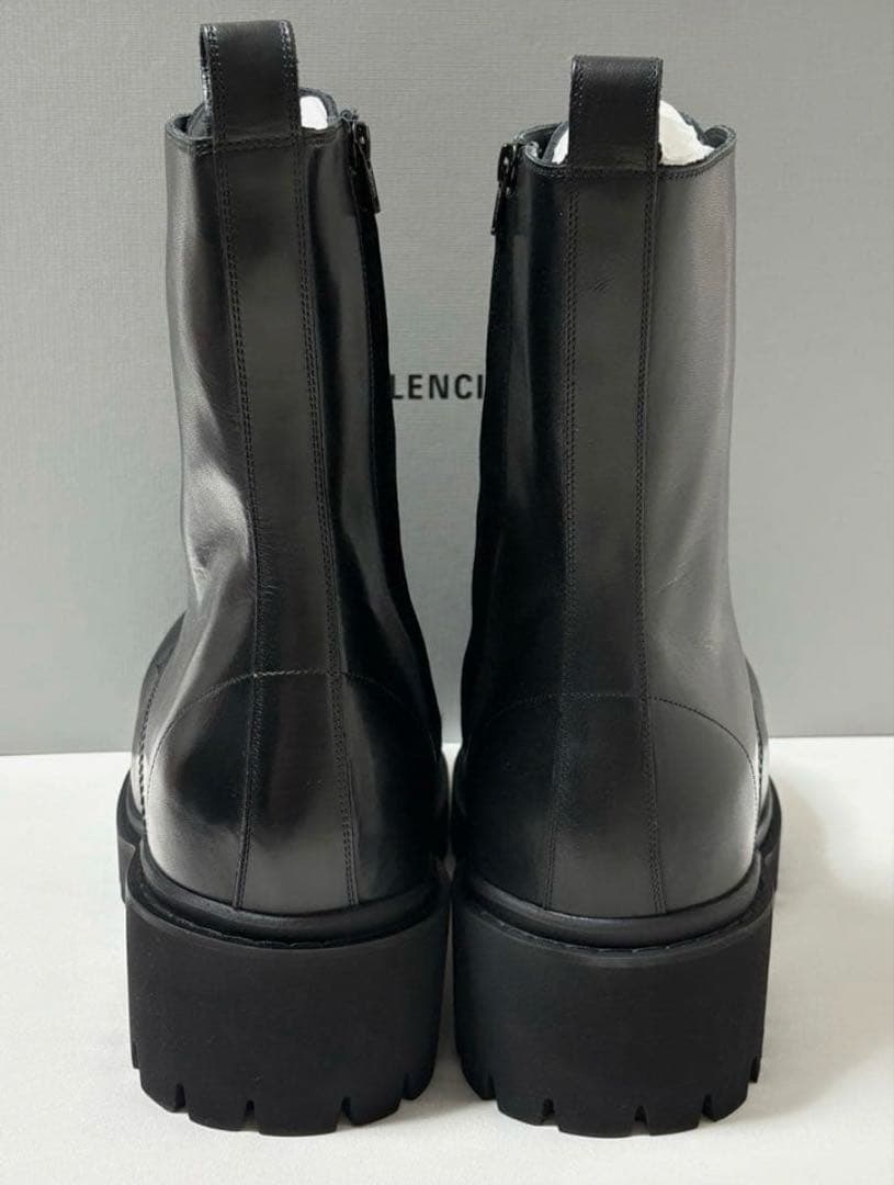 BALENCIAGA バレンシアガ STOMPERワークブーツレースアップブーツ