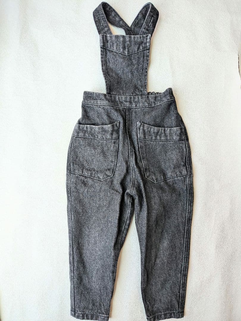 美品タグ付 Soor Ploom Charlie Overall ブラックデニム
