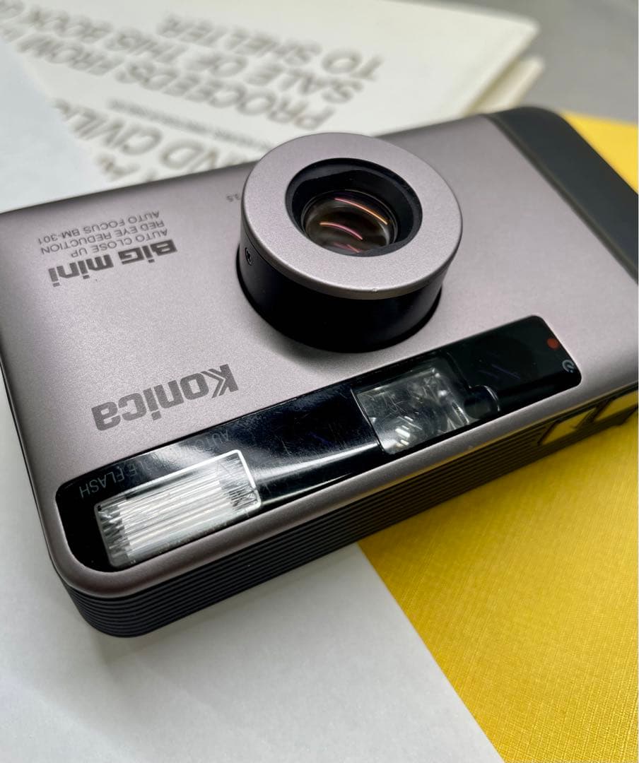 フィルムカメラ konica bigmini