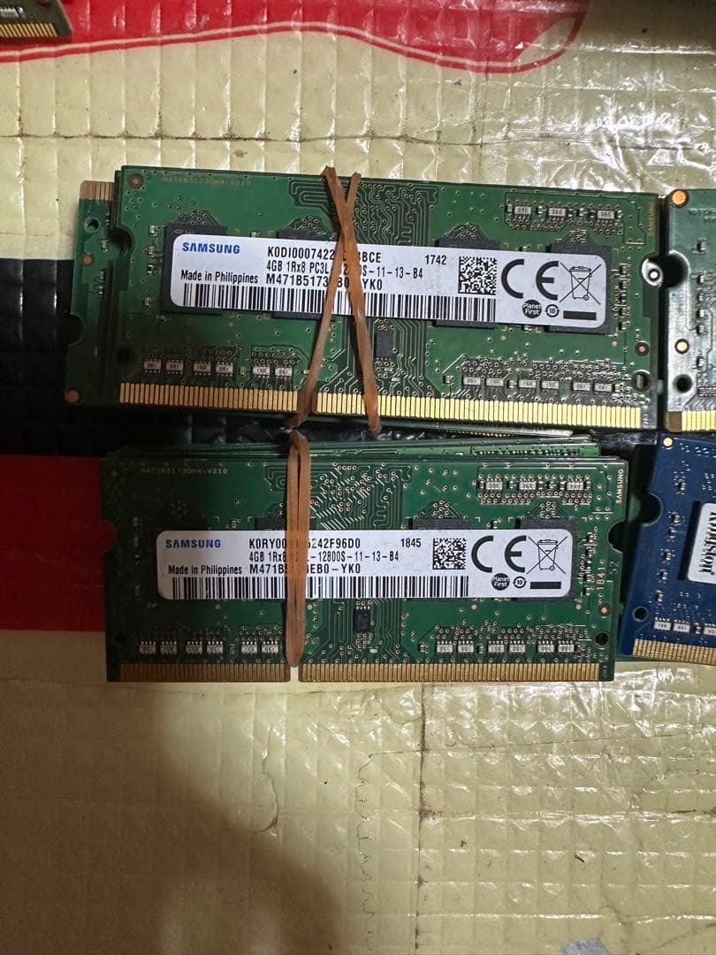 メモリ　pc3l 4g x 500枚　セット　②