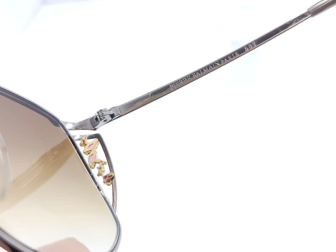【未使用品】ピエールバルマン　ヴィンテージサングラス　587　ジュエリー
