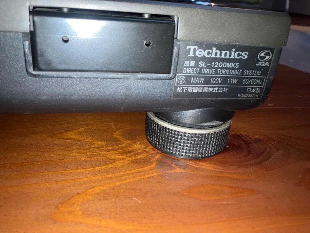 【美品】Technics SL-1200MK5ターンテーブル➕カートリッジ2個