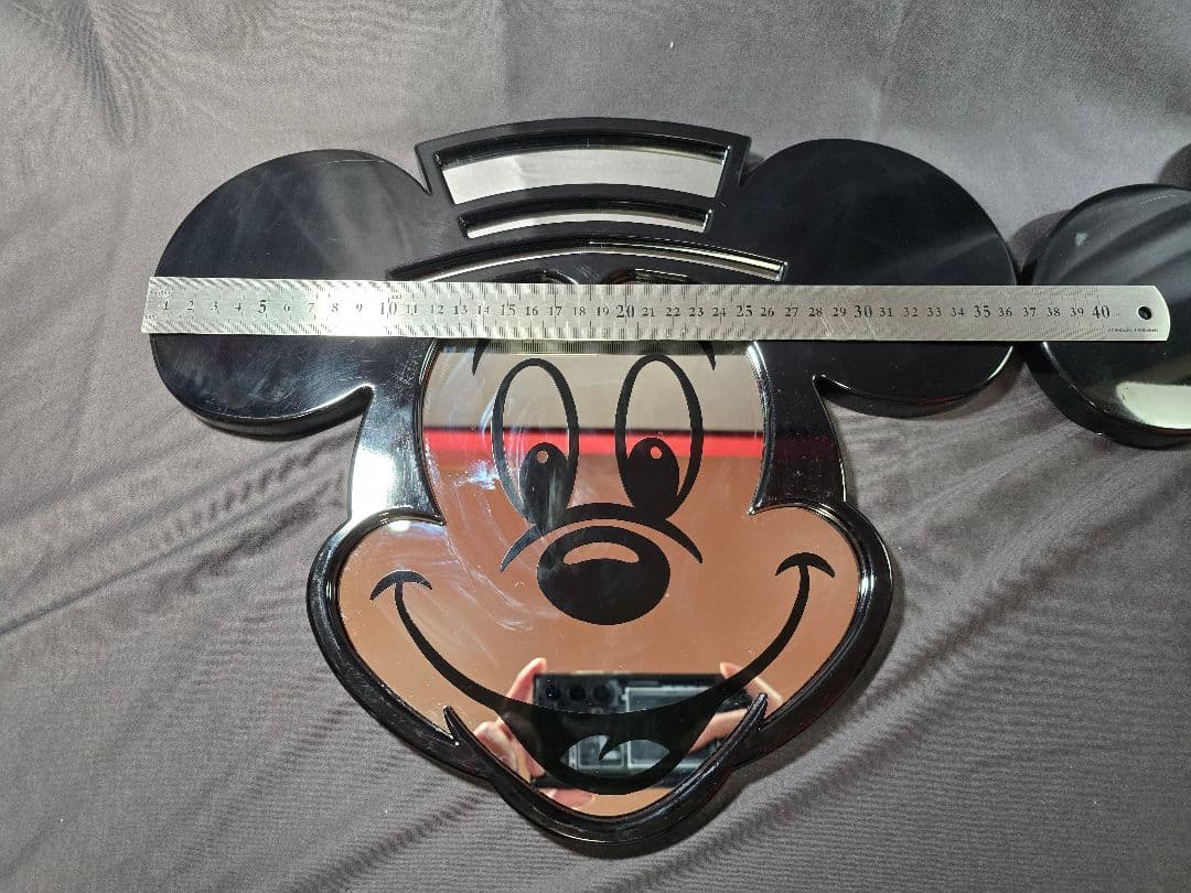 ミッキーマウス ミニーマウス 壁掛け 顔鏡 ウォールミラー 東京ディズニーランド
