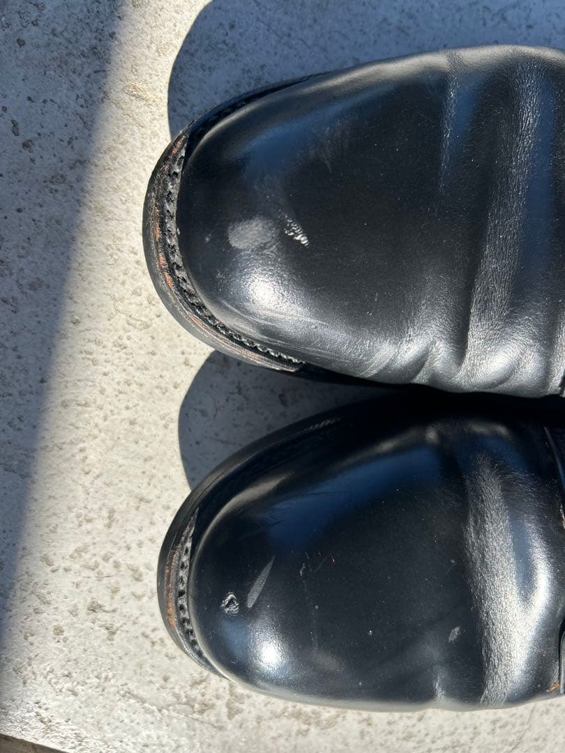 靴 us navy service shoes 80s