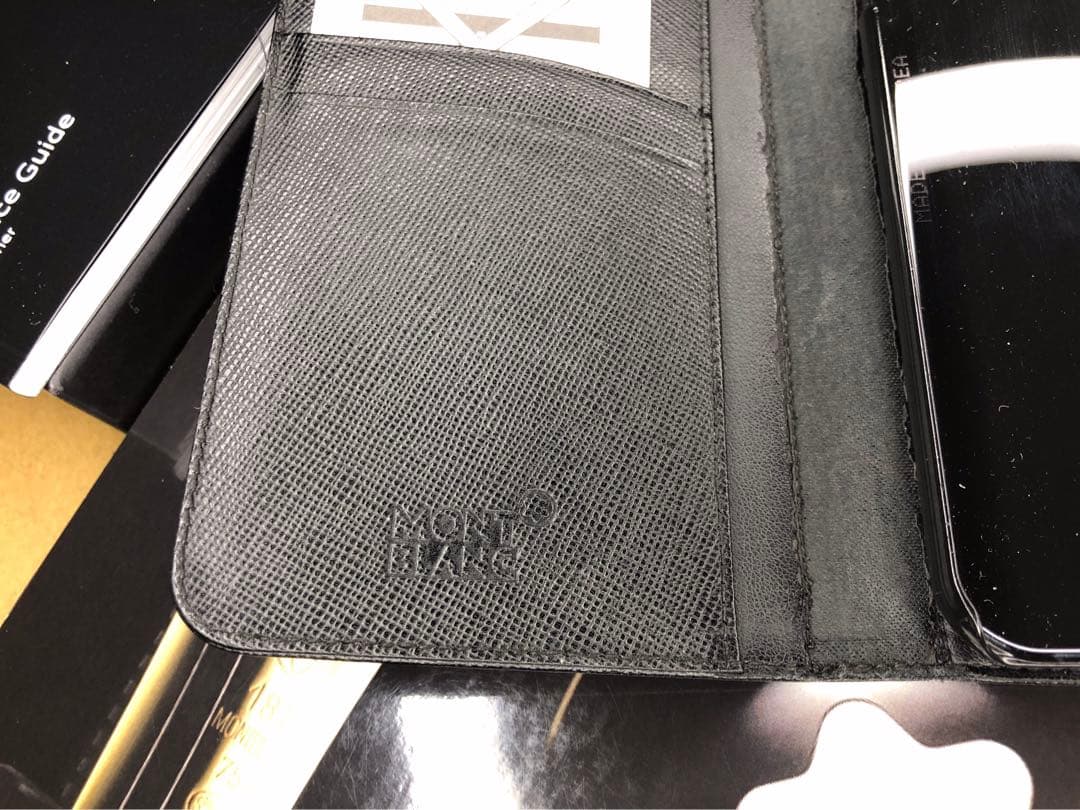 モンブラン　★稀少完売入手困難品！★iPhone7・8plus用本革スマホケース