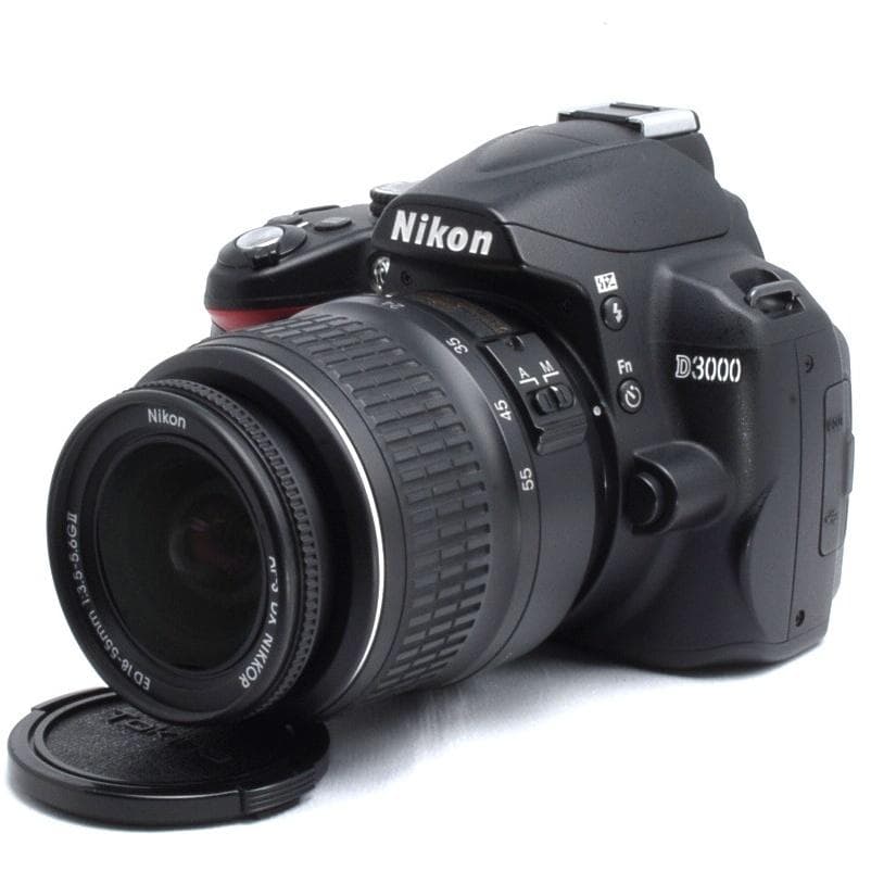 ★届いてすぐ使える安心セット★小型軽量★ガイドモード搭載★Nikon D3000