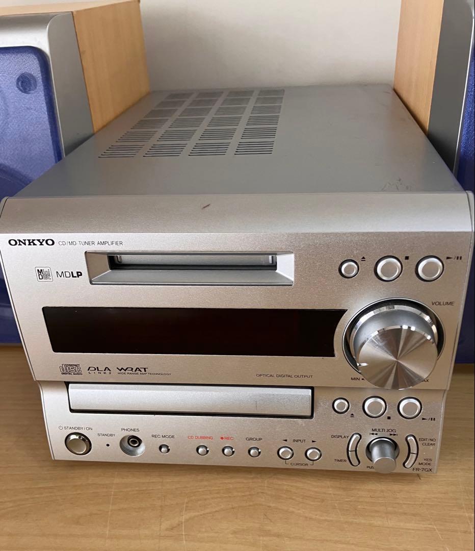 ONKYO オンキョー　オンキヨー　CD/MD コンポ FR-7GX